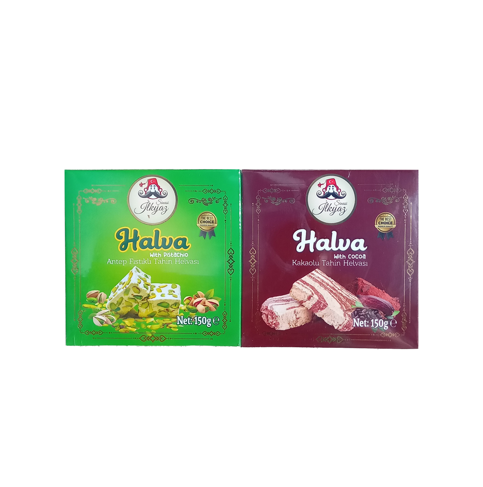 Halva - Fıstıklı Ve Kakaolu