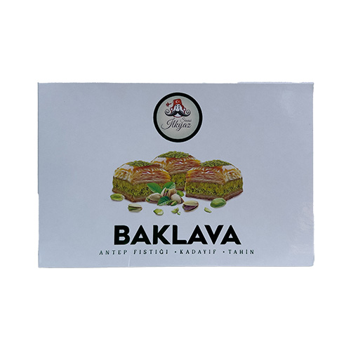 Baklava - Antep Fıstığı, kadayıf, Tahin